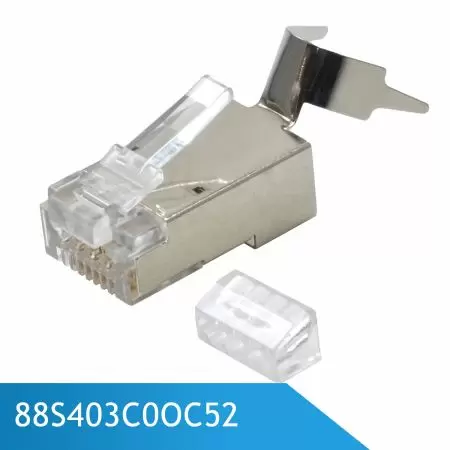 For 1.30-1.40mm Insulated Conductor - Cat 6A shielded modular plugs